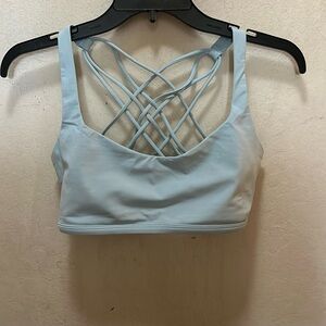 lululemon athletica Light Blue Sports Bra